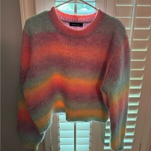 Women’s Olivaceous Rainbow Sweater